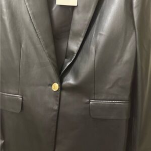 Zara Black Blazer Tailored Suit Jacket